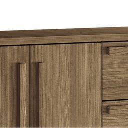 Comoda Grande Malaga Gold 2 Portas 5 Gavetas Santos Andira - 6