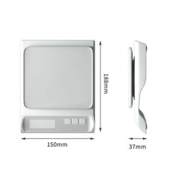 Balança Digital de Cozinha de 6kg com Bateria Recarregável - 4