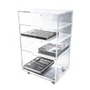 Ver imagem 1 de CARRINHO ACRÍLICO ORGANIZADOR COM 4 GAVETAS MODELO OFFICE 01 Centauri Acrílicos CAR-OFF01