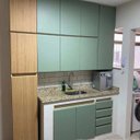 Ver imagem 2 de Vinil Adesivo Jateado Verde Oliva Fosco P/ Móveis Geladeira Parede Envelopamento Decorativo