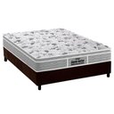 Ver imagem 1 de Cama Box Casal: Colchão Espuma D45 Probel /EP Guarda Costas Próextreme Plus + Base CRC Suede Brown