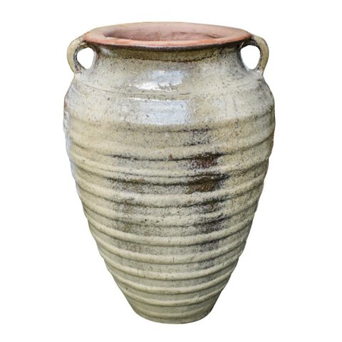 Vaso Vietnamita para Area Externa e Interna de Ceramica 72 Cm