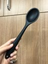 Ver imagem 5 de Jogo 3 Peças Colher de Arroz de 22cm e 27cm e Pegador de Macarrão Preto Unyhome.