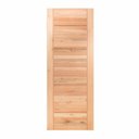 Ver imagem 1 de Folha de Porta Maciça em Eucalipto Acabamento Natural 210CMX62CM Comercial Clean Eco