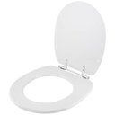 Ver imagem 3 de Assento Sanitário Poliéster Aspen Branco para vaso Deca