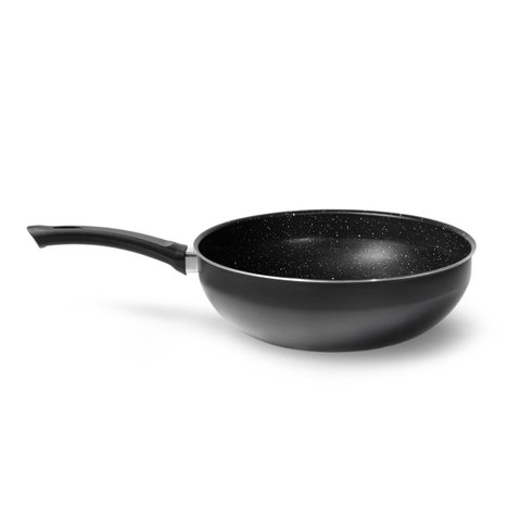 Panela Indução Wok Ceramic+ Nº 28 4,3L Revestimento Cerâmico