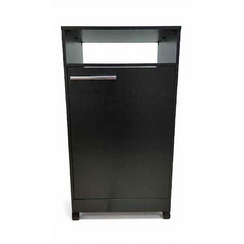 Aparador Multiuso com Suporte – Ideal para Esconder Botijão de Gás Preto