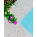 Ver imagem 5 de Kit 50 pçs Borda Atérmica Para Piscina 50x25x1,5cm Malibu Branca - Areia de Quartzo Ind. Cimentícia