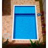 Kit 50 pçs Borda Atérmica Para Piscina 50x25x1,5cm Malibu Branca - Areia de Quartzo Ind. Cimentícia - 2