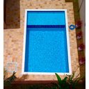 Ver imagem 2 de Kit 50 pçs Borda Atérmica Para Piscina 50x25x1,5cm Malibu Branca - Areia de Quartzo Ind. Cimentícia