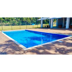Kit 50 pçs Borda Atérmica Para Piscina 50x25x1,5cm Malibu Branca - Areia de Quartzo Ind. Cimentícia - 10