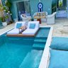Kit 50 pçs Borda Atérmica Para Piscina 50x25x1,5cm Malibu Branca - Areia de Quartzo Ind. Cimentícia - 4