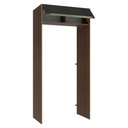 Ver imagem 5 de Porta-geladeira 103 Cm 1 Porta Basculante Rustic/preto Lux Madesa