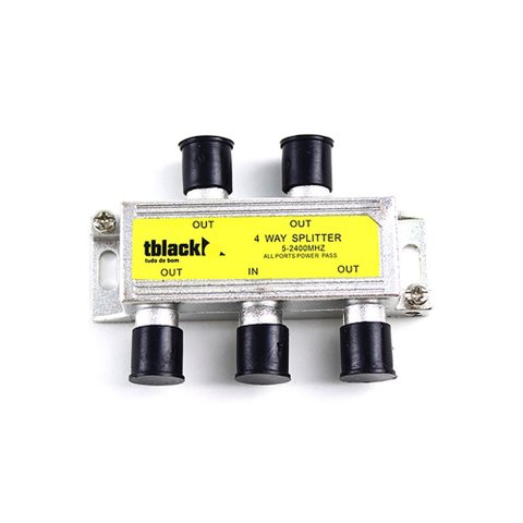 Divisor de Antena 1 Entrada 4 Saidas 5-2400mhz