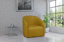 Ver imagem 1 de Kit 2 Poltronas Decorativa Julia Veludo Mostarda - Lm Decor