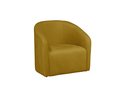 Ver imagem 2 de Kit 2 Poltronas Decorativa Julia Veludo Mostarda - Lm Decor