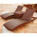 Ver imagem 4 de Kit 4 Cadeiras e Mesa Adaptada 2 Espreguiçadeiras Bona e Mesa + Chaise Meia Lua Trama Original