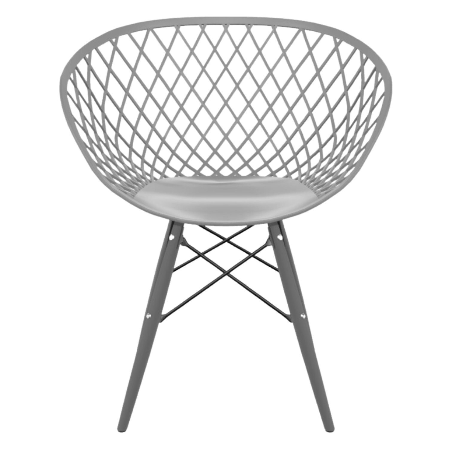 kit com 2 Cadeiras para Sala de jantar Ayla Dsw - 3