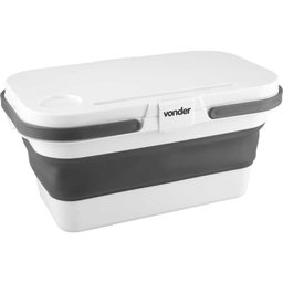 Cesto Dobrável com Alças 16 Litros Vonder - 1