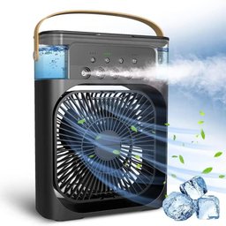 Ventilador Umidificador e Refrigerador de Ar Portátil Usb - 7