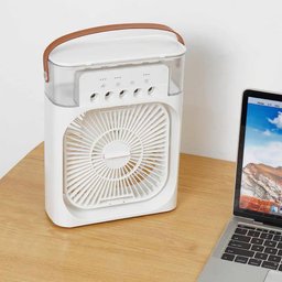 Ventilador Umidificador e Refrigerador de Ar Portátil Usb - 9
