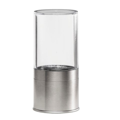 Moedor de Pimenta e Sal Elétrico Especiarias a Pilha Inox