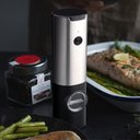 Ver imagem 2 de Moedor de Pimenta e Sal Elétrico Especiarias a Pilha Inox