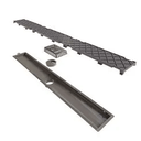 Ver imagem 1 de Ralo Linear Pvc Seco 75 Cm Saida Central 75 Cm - Ralo Linear