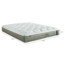 Ver imagem 2 de Colchão King Size Mola Ensacada Smooth 30x193x203cm King Koil