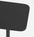 Ver imagem 3 de Mesa de Apoio Tokka - Tampo Ebano - Base Aço Carbono - Altura 50cm