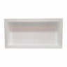 Nicho Banheiro Embutir 30x60cm Plástico Branco - Gerplast, Opção: Branco(a) - 1