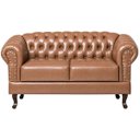 Ver imagem 3 de Namoradeira Chesterfield Duque 2 Lugares em Corano Cleveland