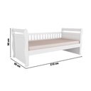 Ver imagem 5 de Cama de Babá Maria Branco - Peroba