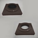 Ver imagem 5 de Kit 2 Ralo Oculto 15x15 Invisivel P/ Piso Porcelanato Marrom