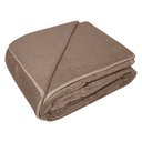 Ver imagem 1 de Cobertor Queen Dupla Face Sherpa Extra Macio Bege 220x240cm