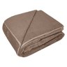 Cobertor Queen Dupla Face Sherpa Extra Macio Bege 220x240cm - 1