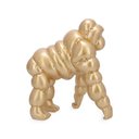 Ver imagem 1 de Escultura Macaco Gorila em Polirresina Dourado Mart