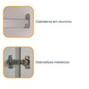 Ver imagem 6 de Guarda Roupa Oregon 4 Portas e 2 Gavetas TCIL Branco