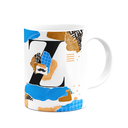 Ver imagem 2 de Caneca do Pai - Inicial do Nome Letra Z - Bg-blue