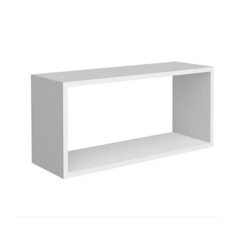 Nicho Decorativo Retangular 60x40x30 Mdf Plancasa:branco