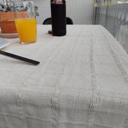 Toalha de Mesa Algodão Cru Luxo Retangular 1,50 X 3,00 - 2