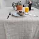 Ver imagem 5 de Toalha de Mesa Algodão Cru Luxo Retangular 1,50 X 3,00