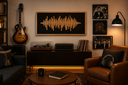 Ver imagem 2 de Onda Sonora Quadro Decorativo