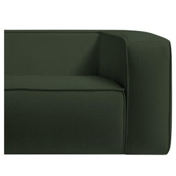 Sofá 3 Lugares 200cm Orgânico Luxo Recepção Cecília Linho Verde - 5