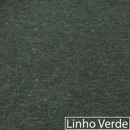 Sofá 3 Lugares 200cm Orgânico Luxo Recepção Cecília Linho Verde - 4