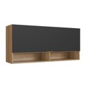 Ver imagem 3 de Armário Aéreo 1 Porta Basculante 2 Nichos 120cm Veneza Modulada