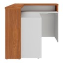 Ver imagem 7 de Balcão de Atendimento Recepção 135cm Corp A06 Freijó/branco - Mpozenato