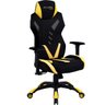Cadeira Gamer MX13 Giratoria de escritório MYMAX:Preto/Amarelo/Único - 3