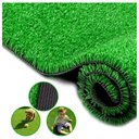 Ver imagem 1 de Tapete Grama Sintética 12mm Artificial 1x0,50m Cor Verde