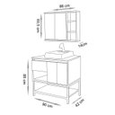 Ver imagem 5 de Conjunto para Banheiro Apollo 90 Pés- Fabribam Gabinetes